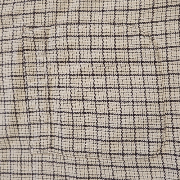 NORTHCREST Gray & White Plaid Button-Up Shirt - Picture 3 of 7